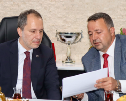 Başkanla Fotoğraflar