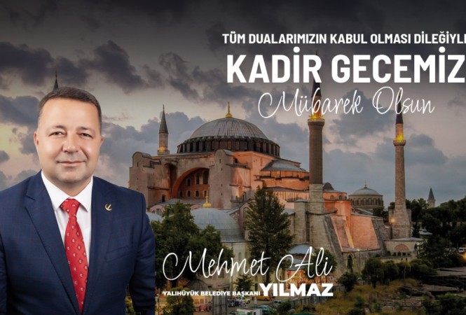 YalıHüyük Belediye Başkanı Mehmet Ali Yılmaz'dan dualarınızın kabulüne...