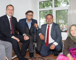 Başkanla Fotoğraflar